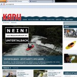 mKFa auf der Kanumagazin-Startseite: Rettet den Untertalbach